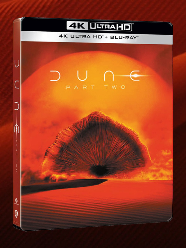 Steelbook de Dune: Parte Dos en UHD 4K y Blu-ray