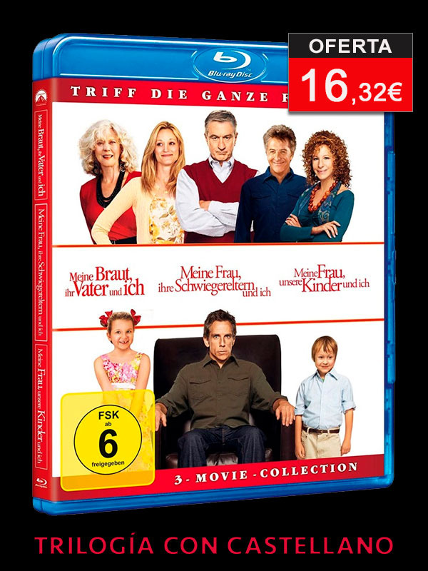 La Trilogía de Los Padres de Ella en Blu-ray con castellano