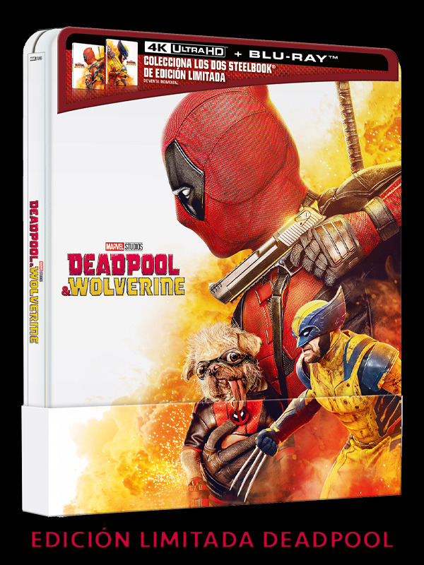 Steelbook de Deadpool y Lobezno en UHD 4K y Blu-ray