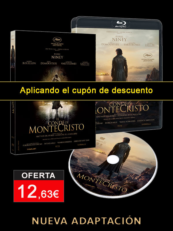 El Conde de Montecristo en Blu-ray