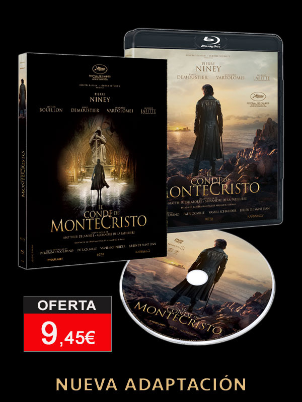 El Conde de Montecristo en Blu-ray