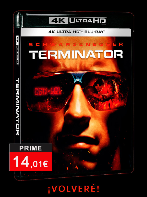 Terminator en UHD 4K y Blu-ray