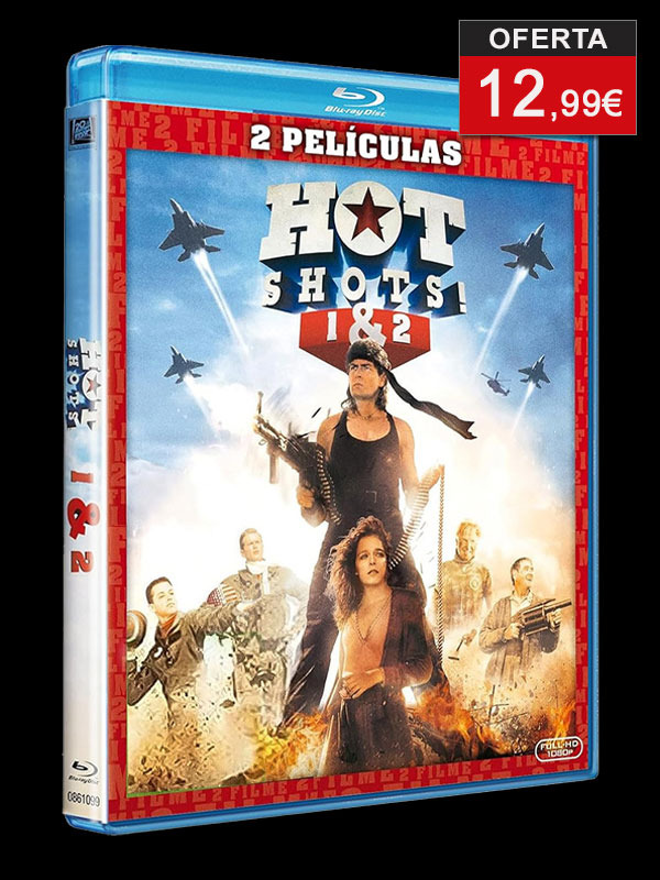 Pack Hot Shots! + Hot Shots 2 en Blu-ray