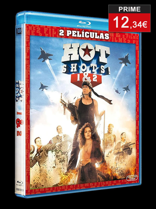 Pack Hot Shots! + Hot Shots 2 en Blu-ray