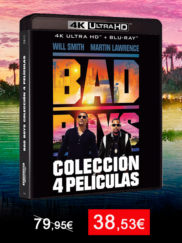Bad Boys - Pack 1 a 4 en UHD 4K y Blu-ray