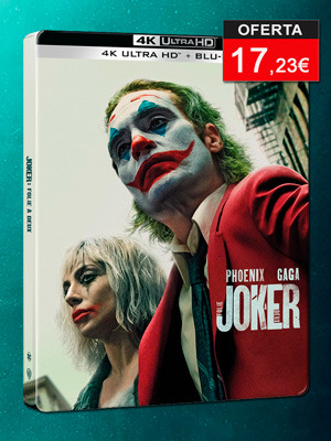 Steelbook de Joker: Folie à Deux en UHD 4K y Blu-ray