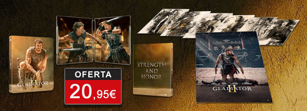 Steelbook de Gladiator II en UHD 4K y Blu-ray #2