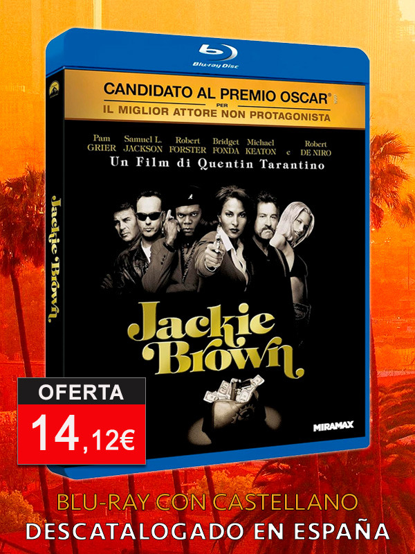 Jackie Brown en Blu-ray con castellano