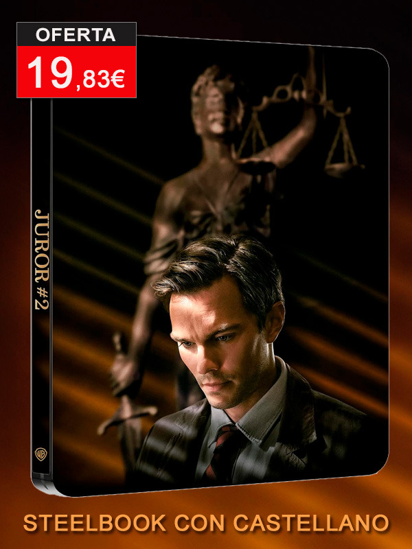 Steelbook de Jurado Nº 2 en Blu-ray con castellano