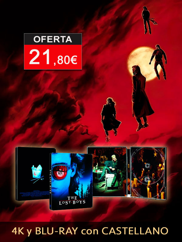 Steelbook de Jóvenes Ocultos con castellano en UHD 4K y Blu-ray