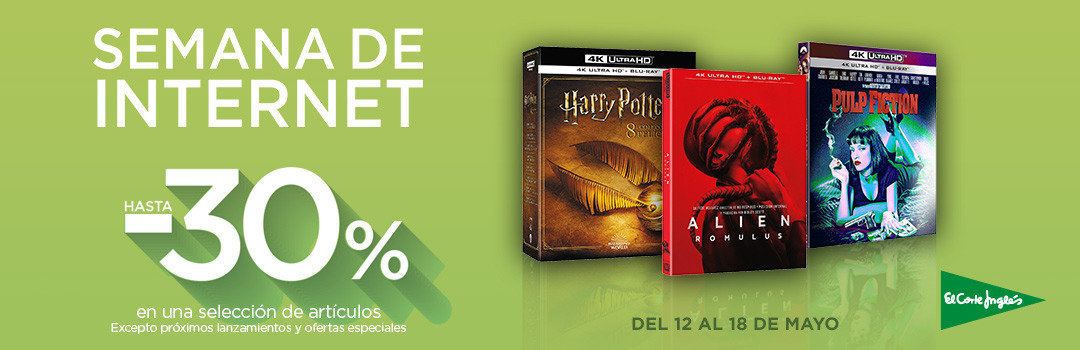 Semana de Internet en Cine y Televisión en elcorteingles.es