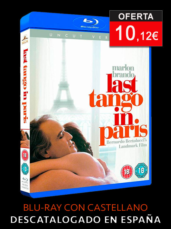 El Último Tango en París en Blu-ray con castellano