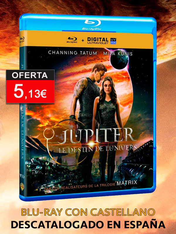 El Destino de Júpiter en Blu-ray con castellano