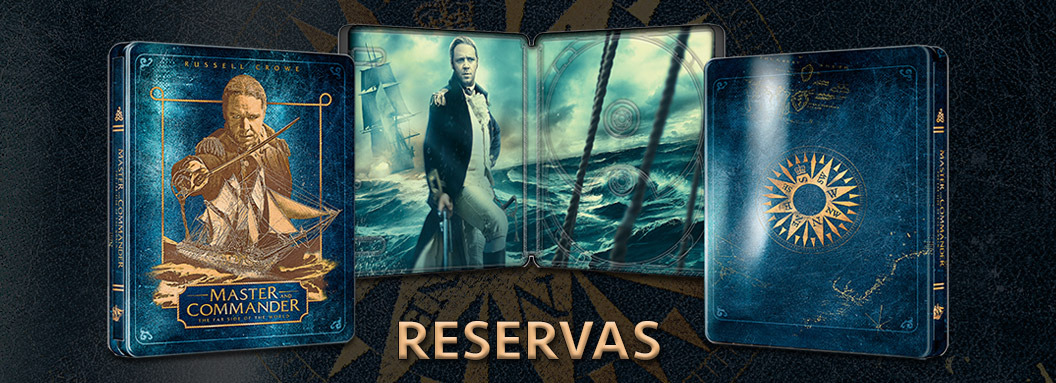 Steelbook de Master and Commander: Al otro Lado del Mundo en UHD 4K y Blu-ray