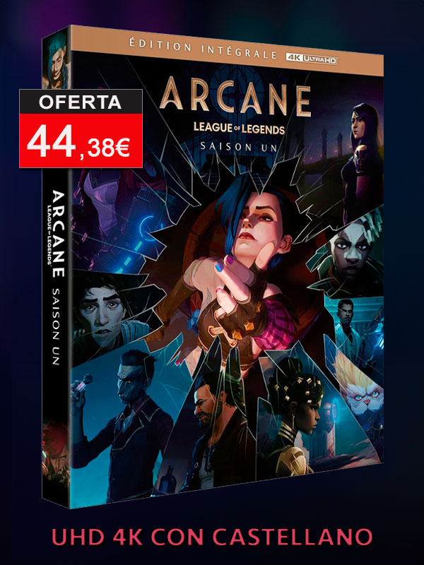 Arcane - Primera Temporada en UHD 4K con castellano