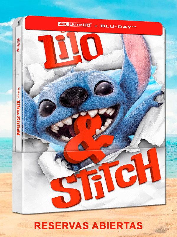 Steelbook de Lilo y Stitch en UHD 4K y Blu-ray
