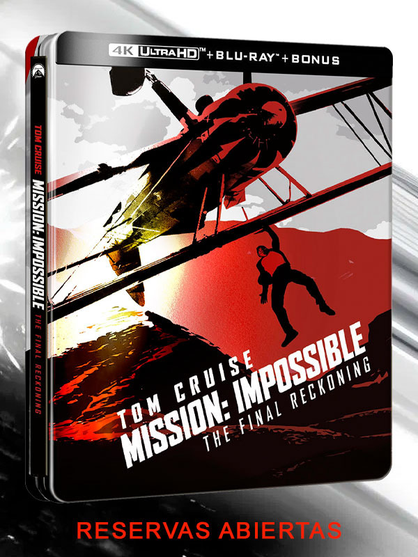 Steelbook de Misión: Imposible - Sentencia Final en UHD 4K y Blu-ray 