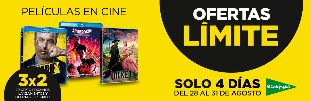 Ofertas Límite en Cine - El Corte Inglés (fase 4)