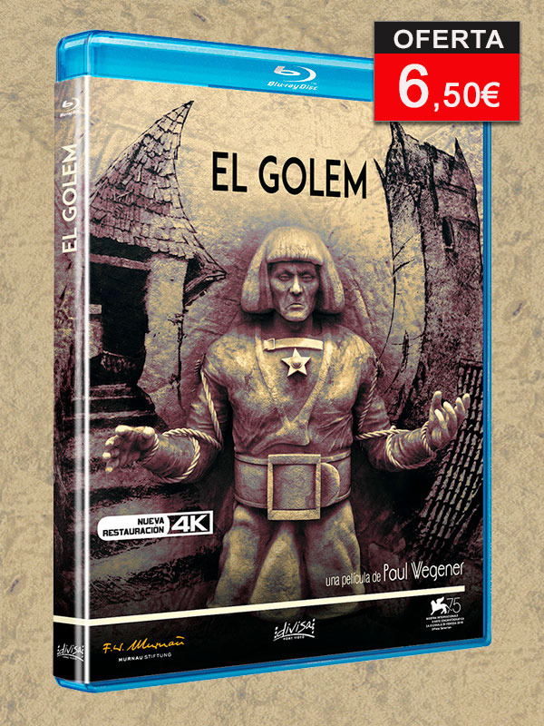 El Golem en Blu-ray