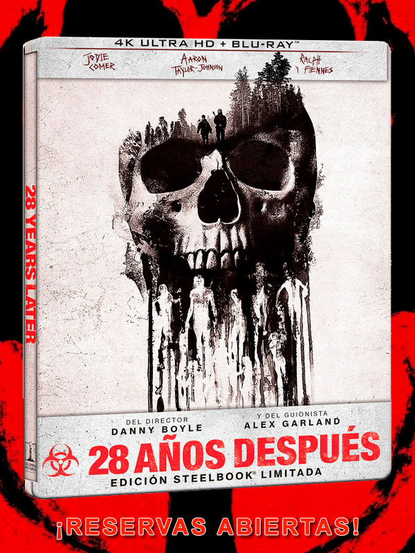 Steelbook de 28 Años Después en UHD 4K y Blu-ray