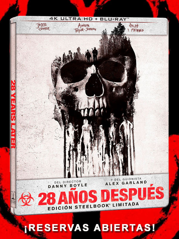 Steelbook de 28 Años Después en UHD 4K y Blu-ray