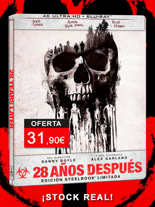 Steelbook de 28 Años Después en UHD 4K y Blu-ray
