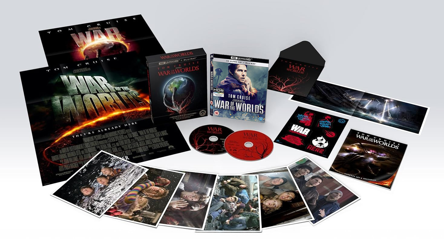 La Guerra de Los Mundos - Edición Coleccionista con castellano en UHD 4K y Blu-ray