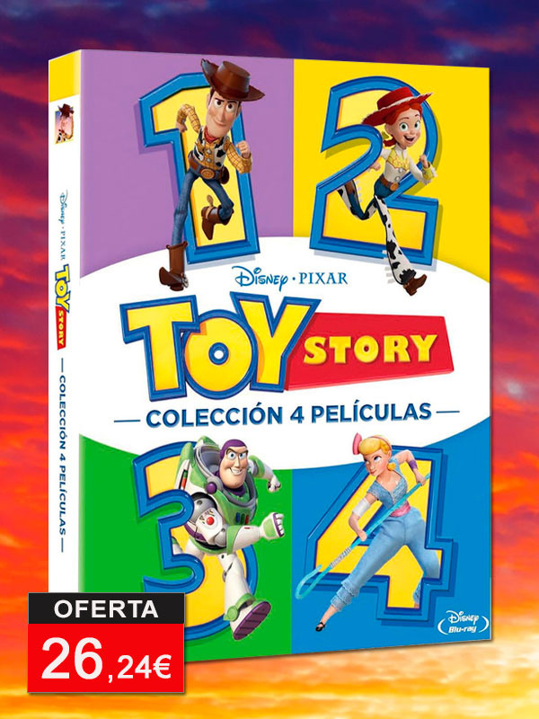 Pack Toy Story - Colección 4 Películas en Blu-ray