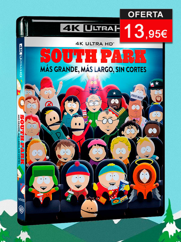 South Park: Más Grande, más Largo y sin Cortes en UHD 4K