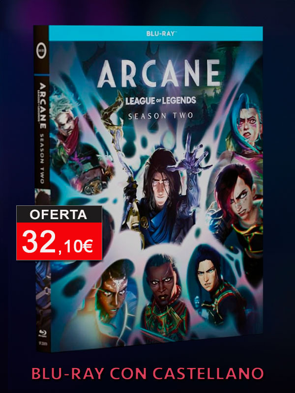 Arcane - Segunda Temporada en Blu-ray con castellano