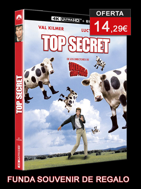 Top Secret! en UHD 4K y Blu-ray