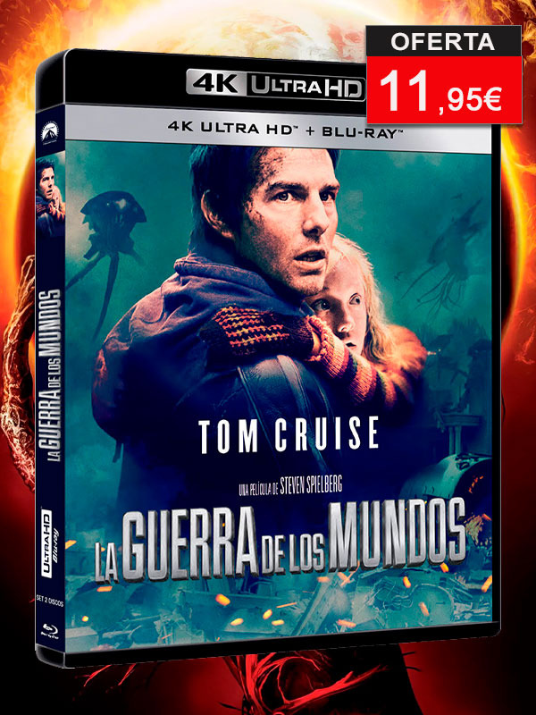 La Guerra de Los Mundos en UHD 4K y Blu-ray