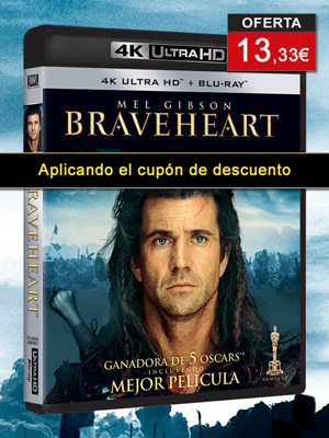 Braveheart en UHD 4K y Blu-ray
