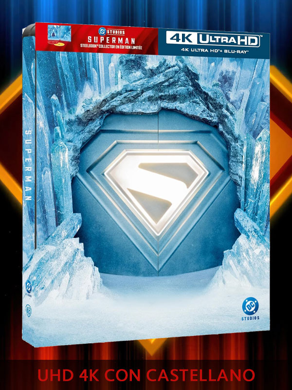 Steelbook de Superman con castellano en UHD 4K