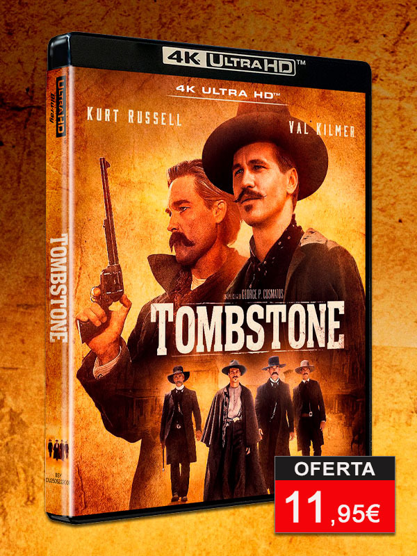 Tombstone: La Leyenda de Wyatt Earp en UHD 4K