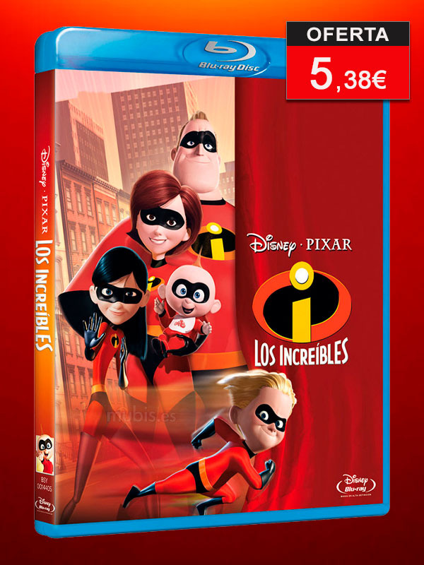 Los Increíbles en Blu-ray