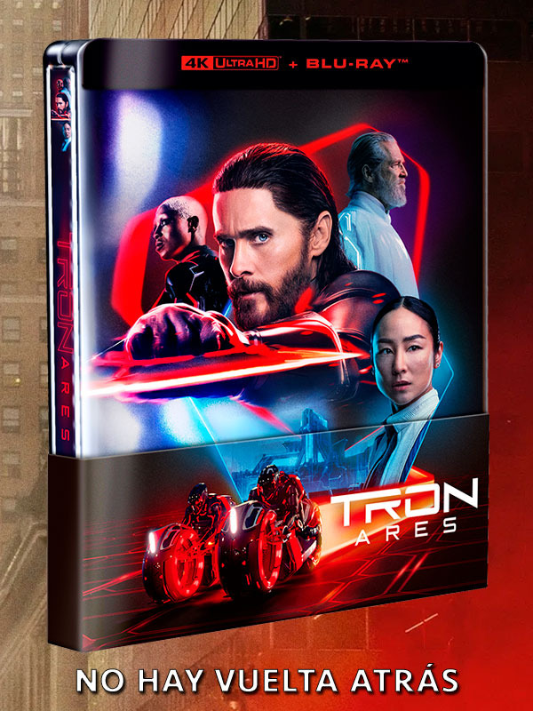 Steelbook de Tron: Ares en UHD 4K y Blu-ray