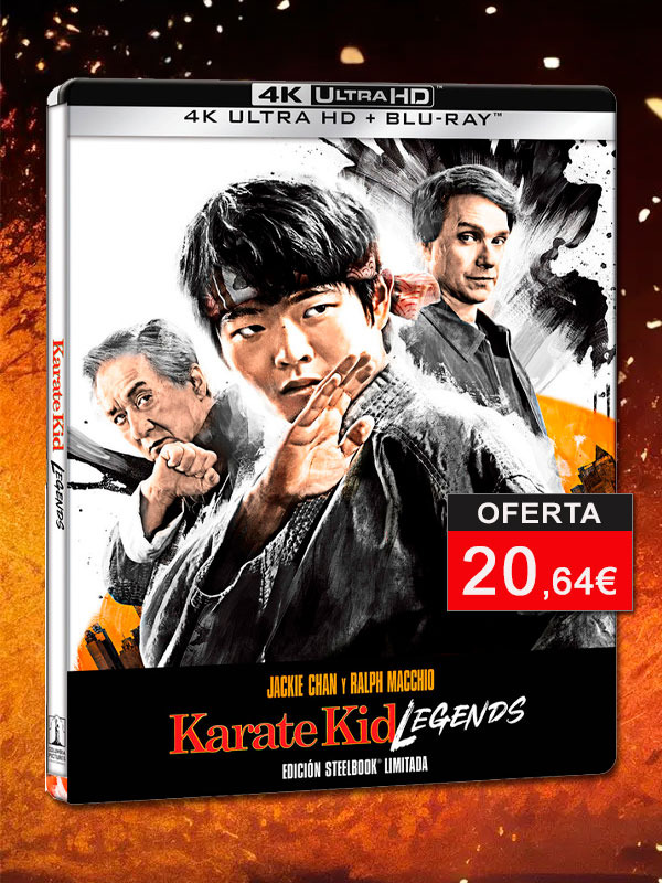 Steelbook de Karate Kid: Legends en UHD 4K y Blu-ray
