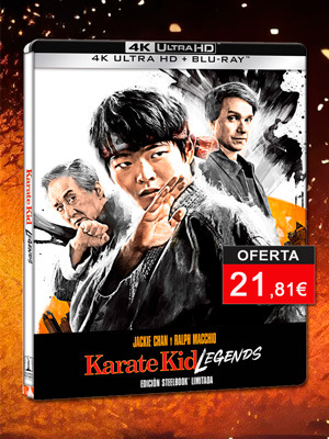 Steelbook de Karate Kid: Legends en UHD 4K y Blu-ray