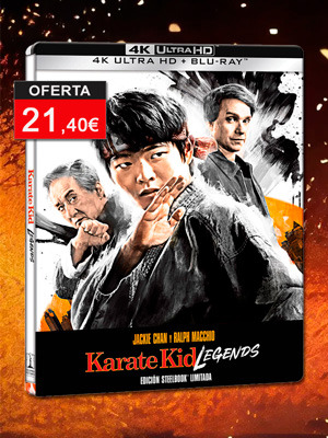 Steelbook de Karate Kid: Legends en UHD 4K y Blu-ray