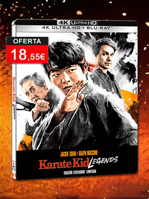 Steelbook de Karate Kid: Legends en UHD 4K y Blu-ray