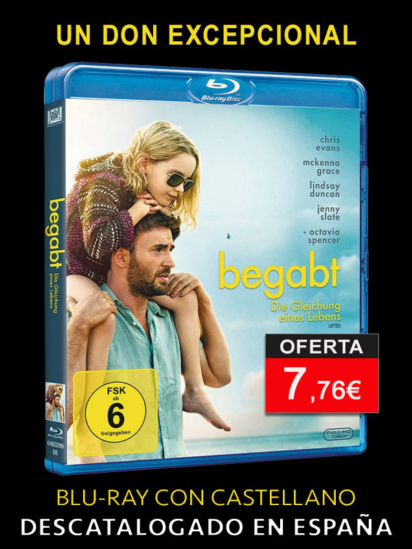 Un Don Excepcional -dirigida por Marc Webb- en Blu-ray con castellano