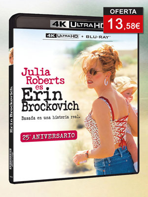 Erin Brockovich en UHD 4K y Blu-ray