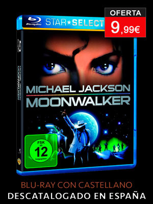 Moonwalker en Blu-ray con castellano