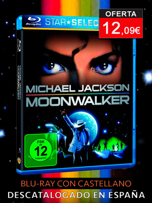 Moonwalker en Blu-ray con castellano