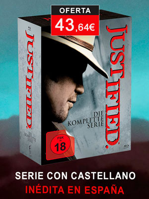 Serie Justified: La Ley de Raylan en Blu-ray con castellano