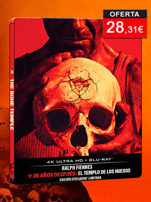 Steelbook de 28 Años Después: El Templo de los Huesos en UHD 4K y Blu-ray