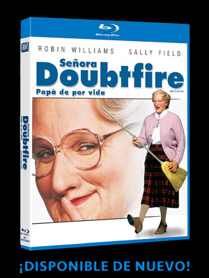 Señora Doubtfire en Blu-ray