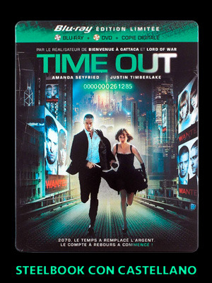 Steelbook de In Time en Blu-ray con castellano