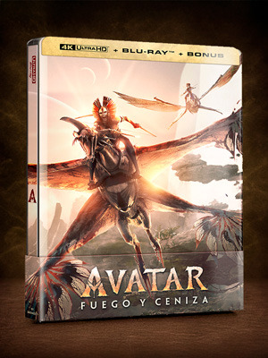 Steelbook de Avatar: Fuego y Ceniza en UHD 4K y Blu-ray